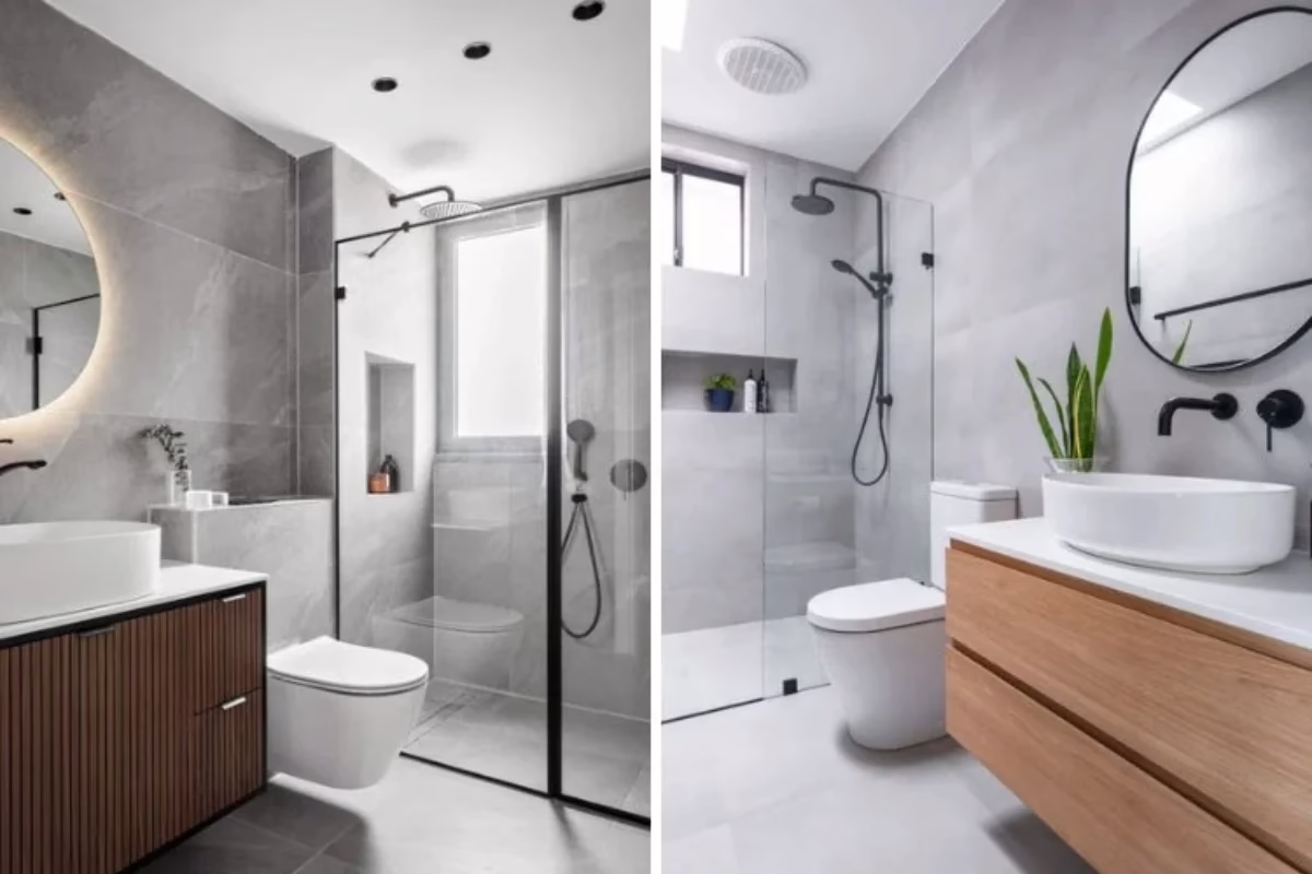 contemporary bathroom decor