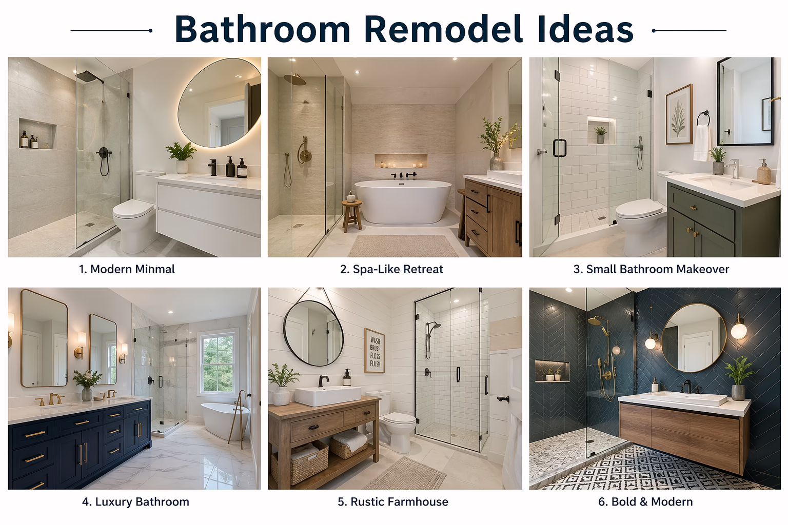 Cheap Bathroom Remodel Ideas for Small Bathrooms