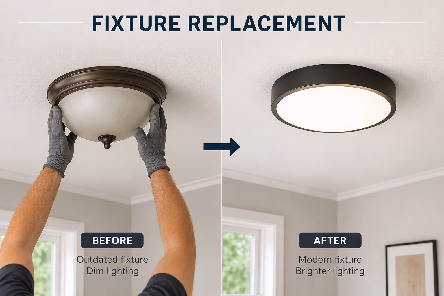 Best Fixture Replacement in Dover Near Me