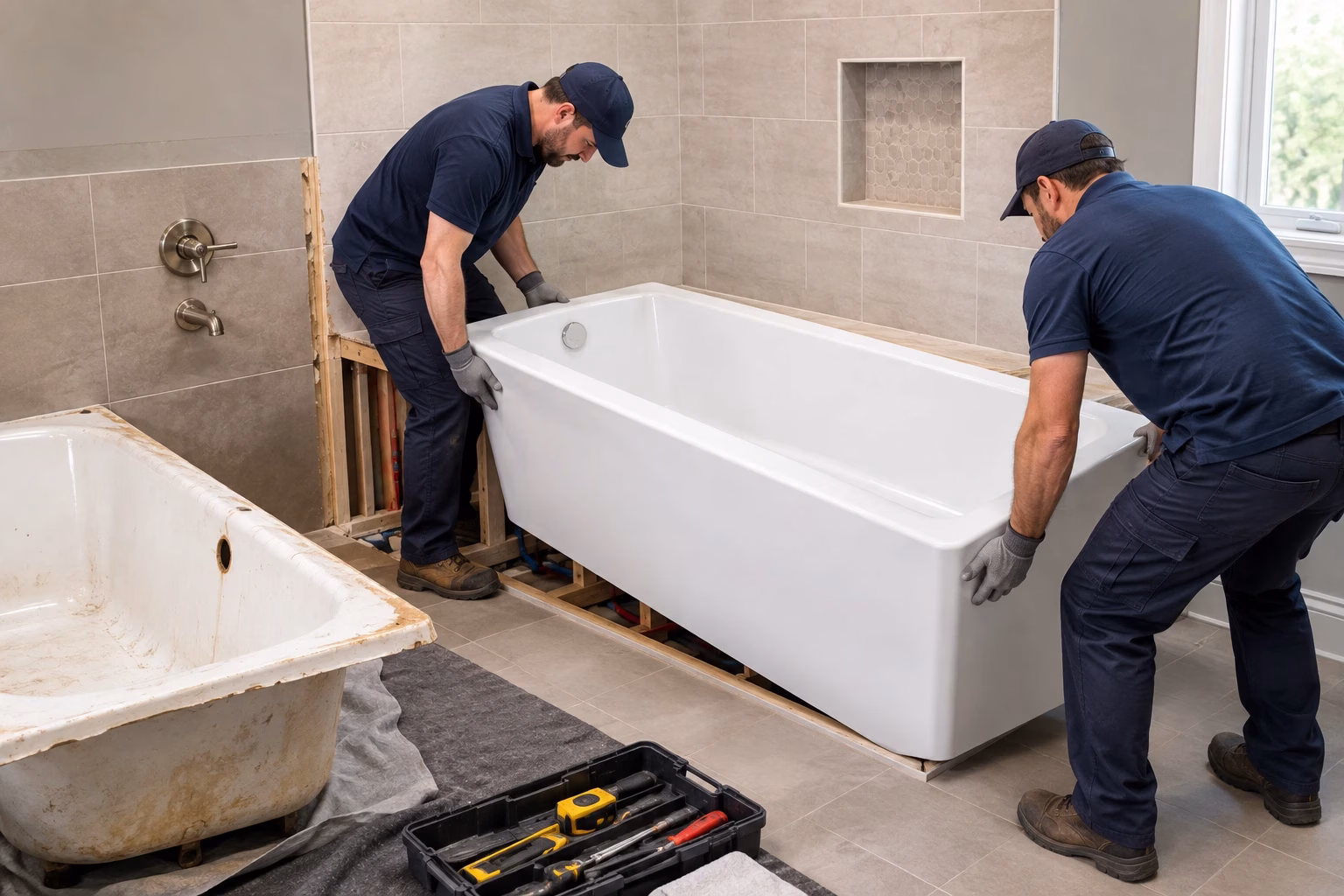 Cost of Bathtub Replacement in Dover, DE