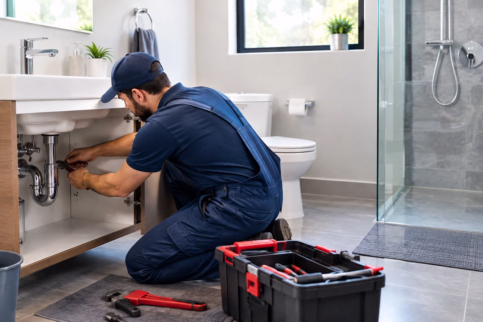 Who offers fast emergency bathroom plumbing and repair in Texas